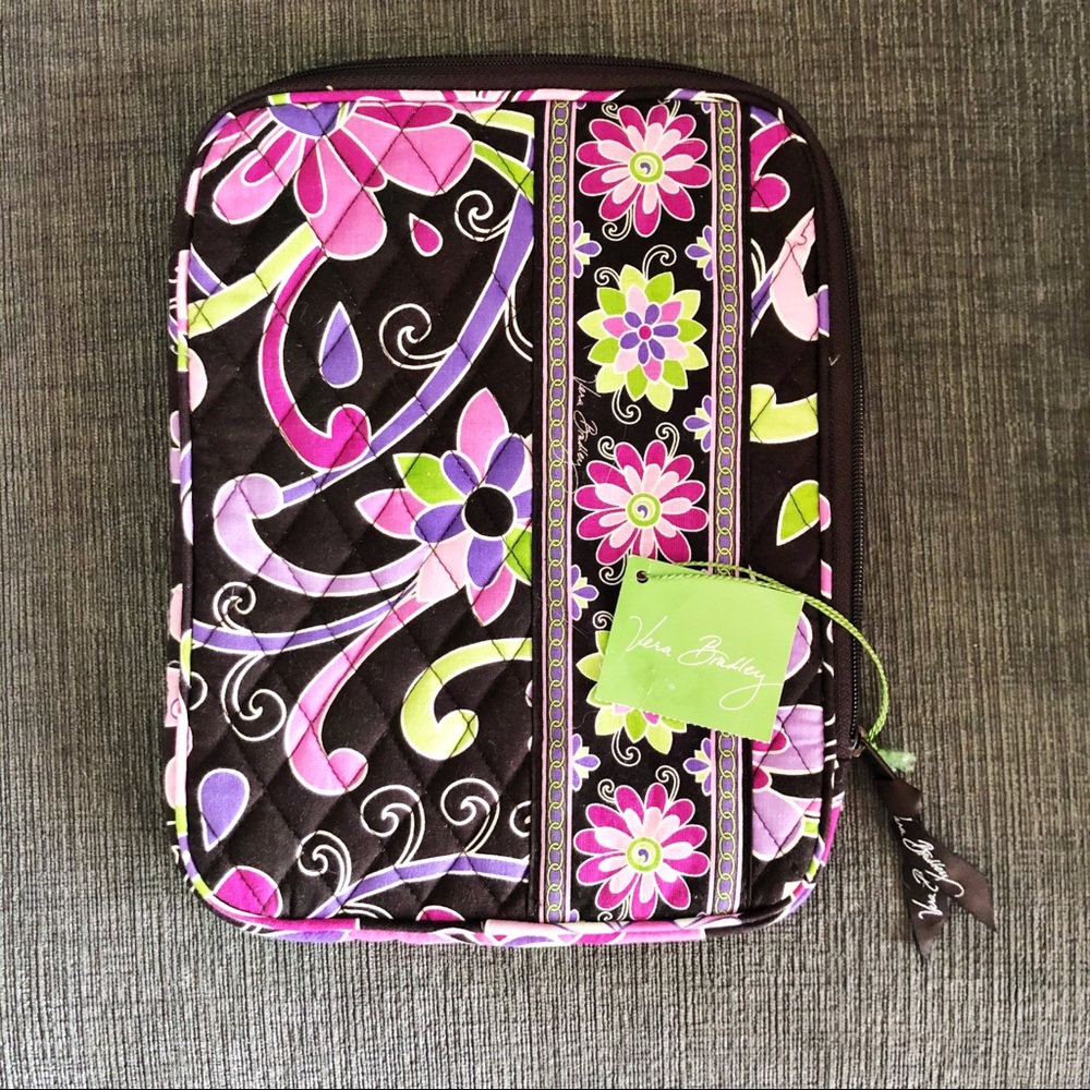 Vera Bradley Iconic Tablet Sleeve - Purple Punch